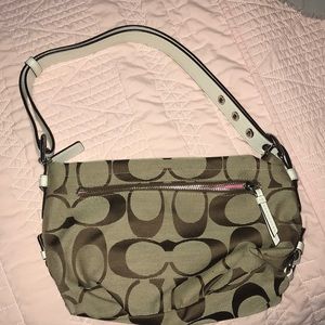 Perfect sized Coach purse